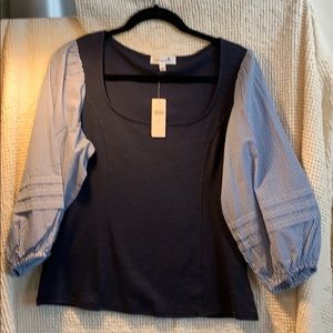 Anthropology Reath and Wren Shirt